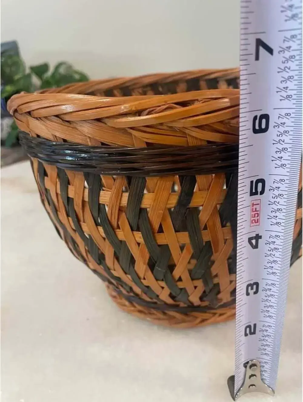 Vintage Woven Basket